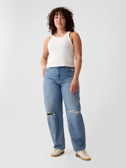 jeans a vita alta