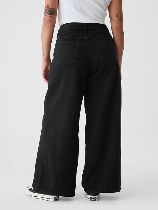 jeans larghi ultra morbidi a vita media