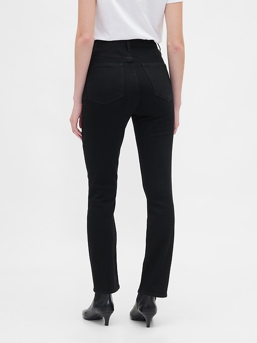jeans slim vintage a vita alta