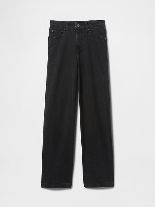 jeans a gamba larga curvy high rise stride