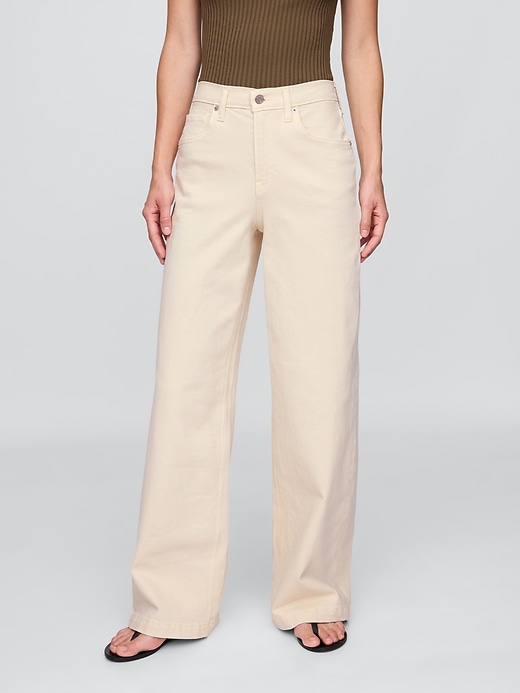 jeans a gamba larga high stride
