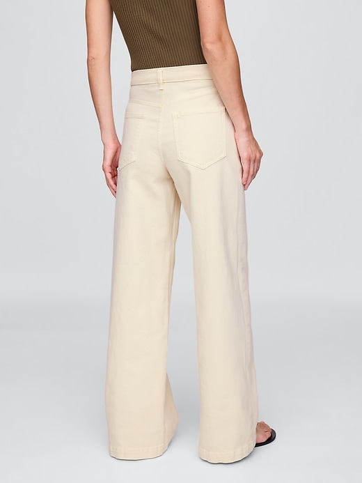jeans a gamba larga high stride