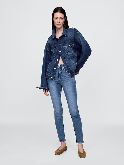 jeans skinny a vita alta