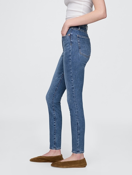 jeans skinny a vita alta