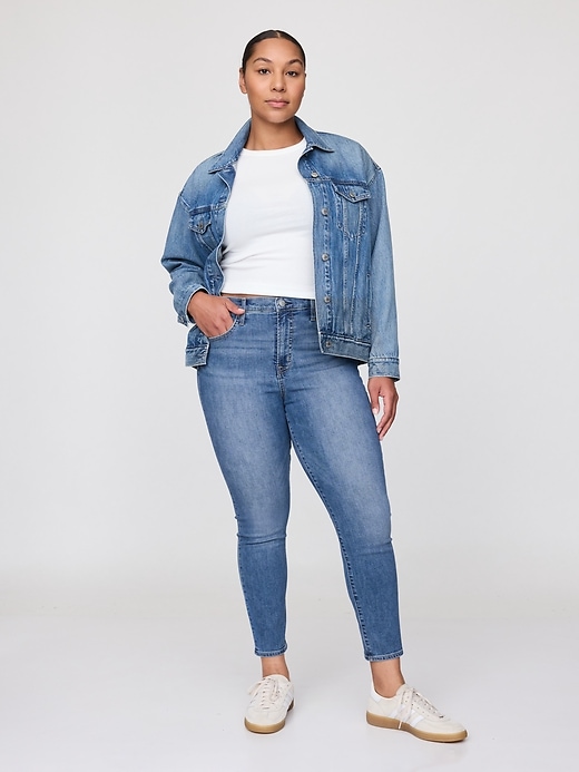 jeans skinny a vita alta