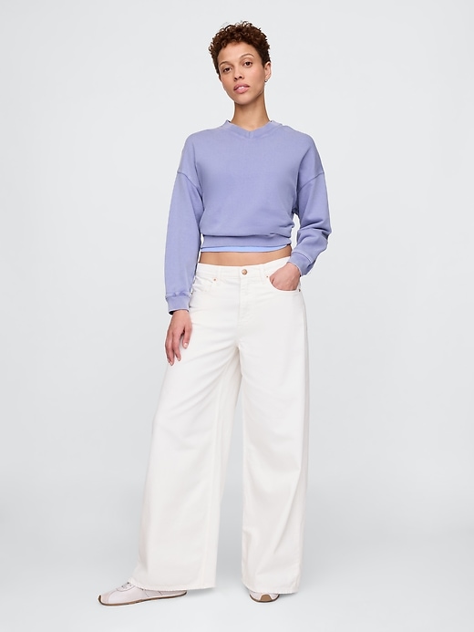 jeans extra larghi a vita bassa