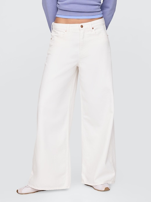 jeans extra larghi a vita bassa