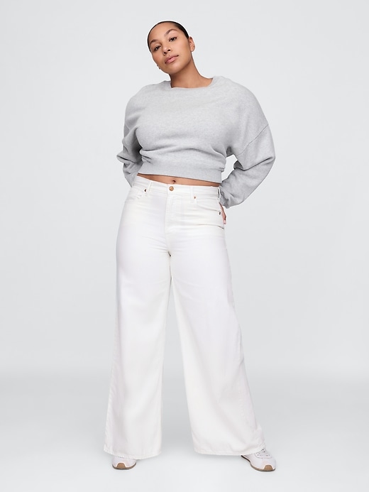 jeans extra larghi a vita bassa