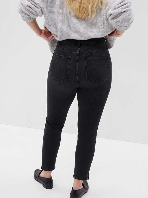 jeans skinny a vita alta sky high