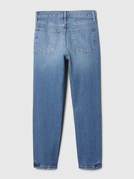 jeans dritti a vita alta