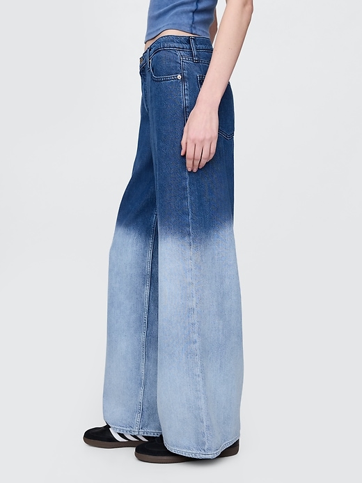 jeans larghi ultra morbidi a vita media