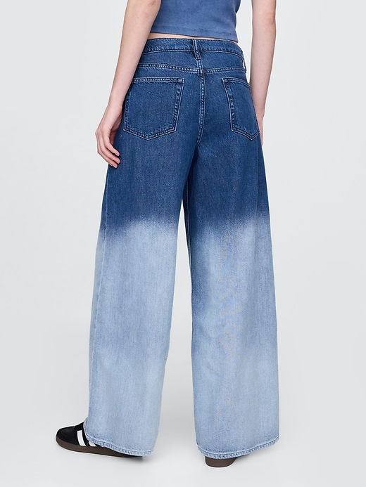jeans larghi ultra morbidi a vita media