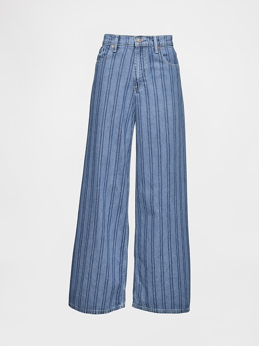 jeans larghi ultra morbidi a vita media