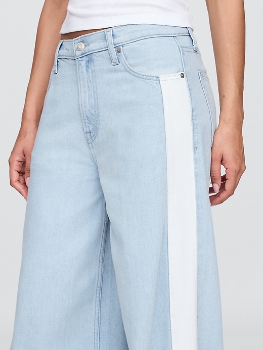 jeans larghi ultra morbidi a vita media