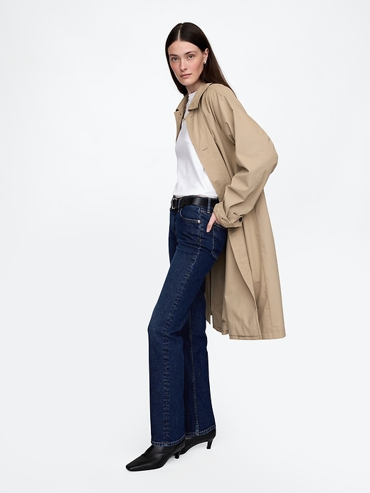 jeans slim dritti a vita bassa anni 90