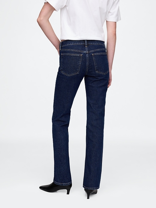 jeans slim dritti a vita bassa anni 90
