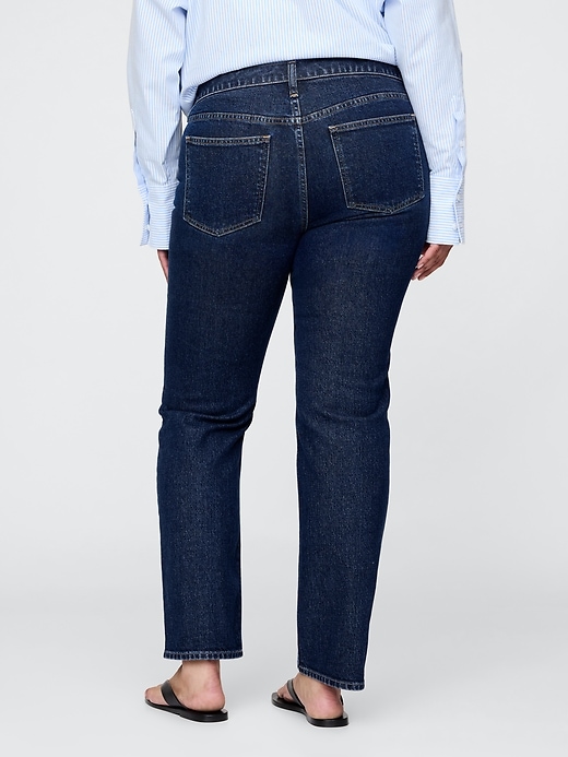 jeans slim dritti a vita bassa anni 90