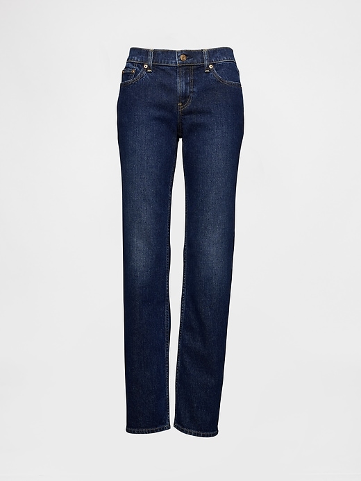 jeans slim dritti a vita bassa anni 90