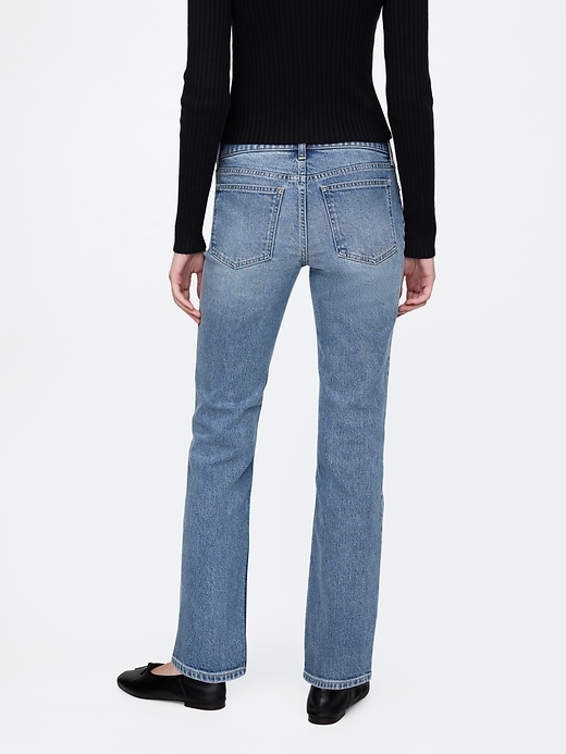 jeans slim dritti a vita bassa anni 90
