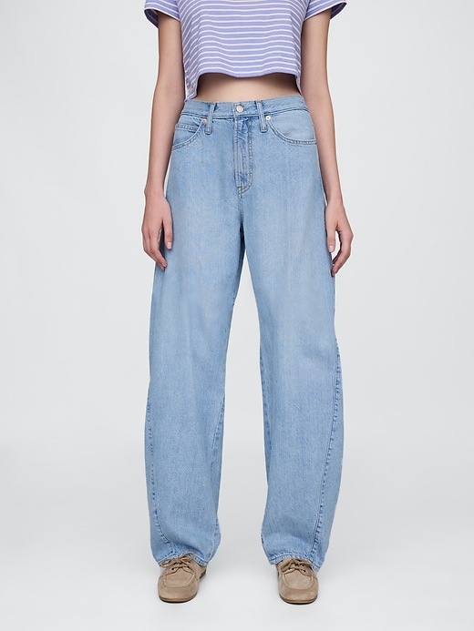 jeans a vita alta ultrasoft barrel