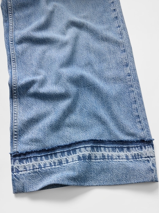 jeans larghi ultra morbidi a vita media
