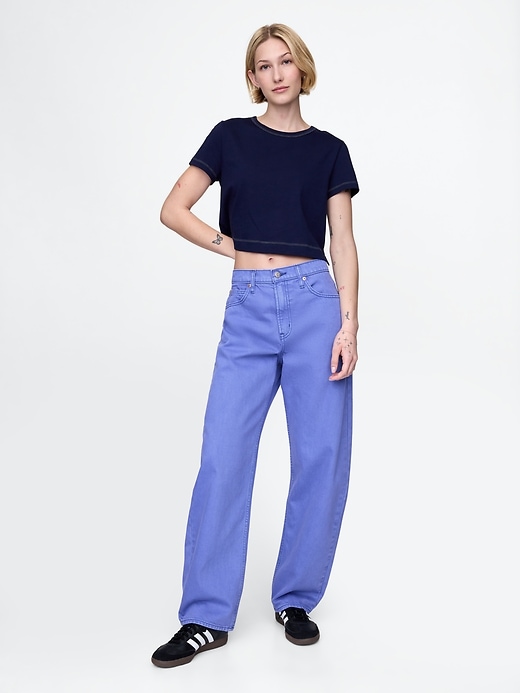 jeans a vita alta