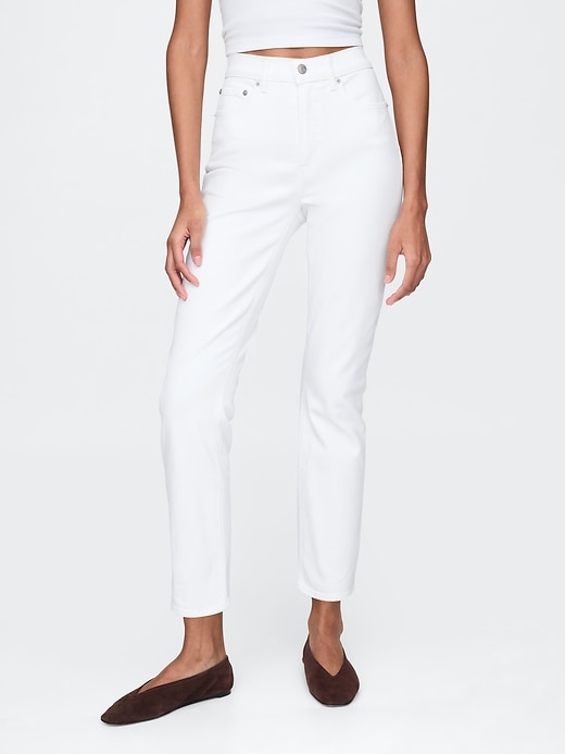 jeans slim vintage a vita alta
