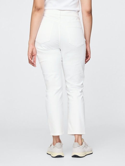 jeans slim vintage a vita alta