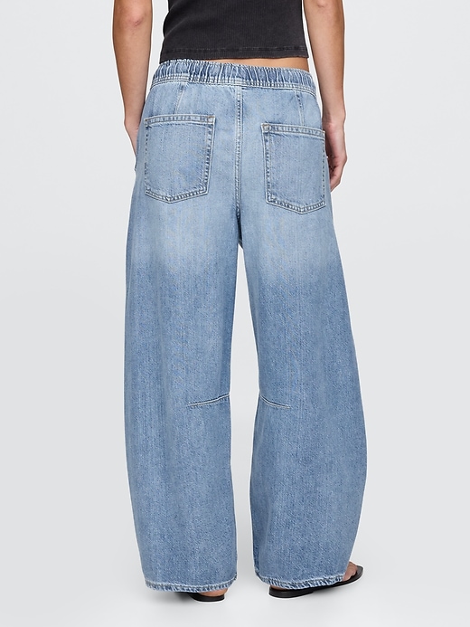 jeans a ferro di cavallo ultra morbidi e facili a vita media