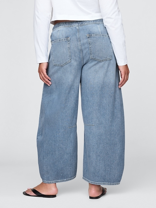 jeans a ferro di cavallo ultra morbidi e facili a vita media