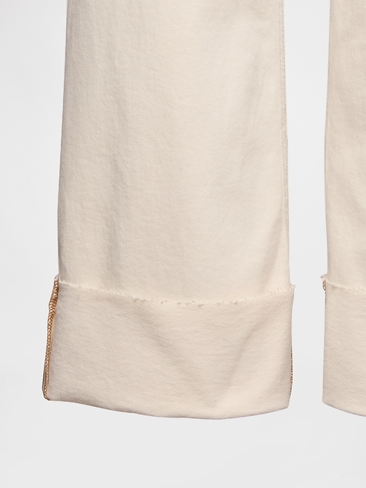 jeans a gamba larga e vita alta stride