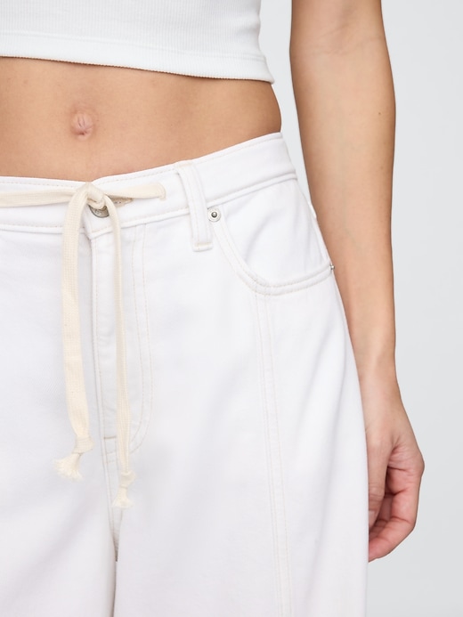 jeans larghi ultra morbidi a vita media