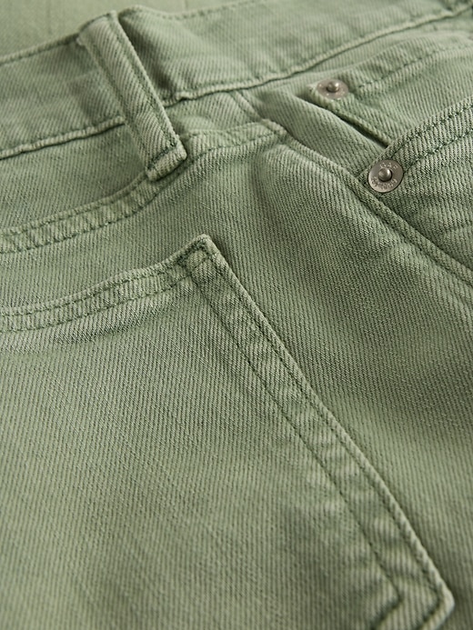 jeans dritti slim a vita alta anni 90