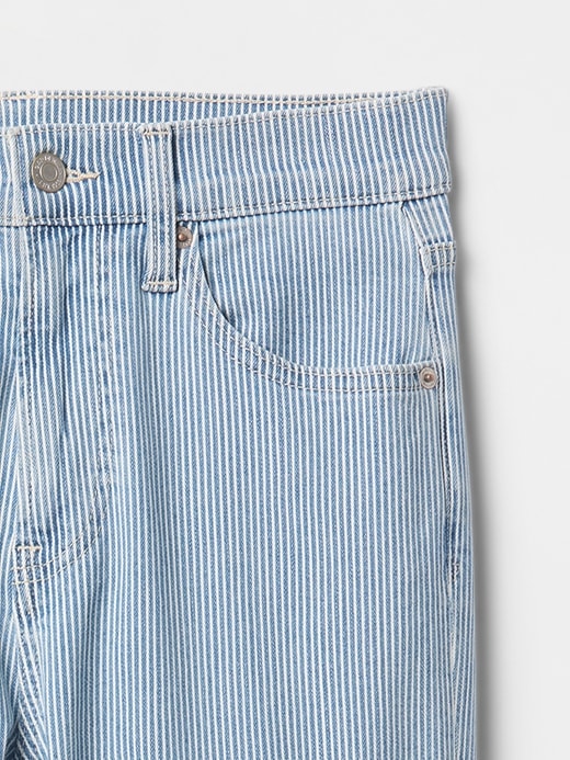 jeans dritti slim a vita alta anni 90