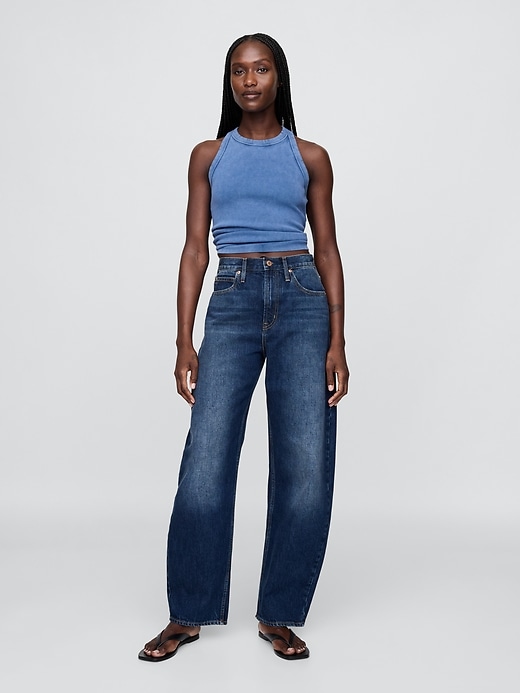 jeans a vita alta