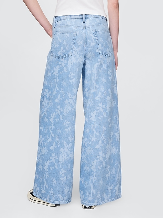 jeans larghi ultra morbidi a vita media
