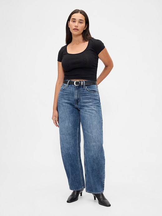 jeans a vita alta curvy