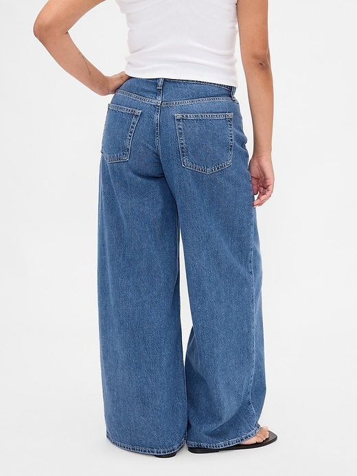 jeans larghi ultra morbidi a vita media curvy