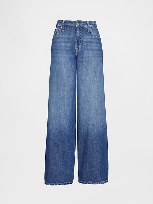 jeans larghi ultra morbidi a vita media curvy