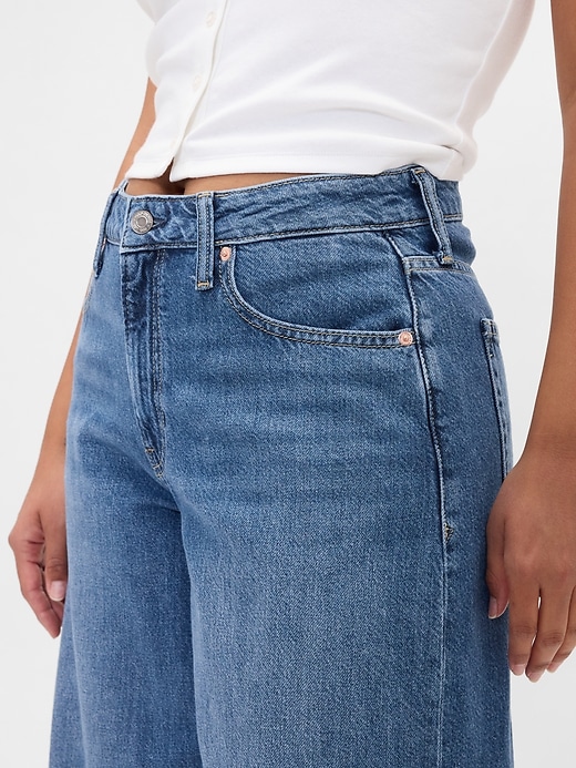 jeans larghi ultra morbidi a vita media curvy