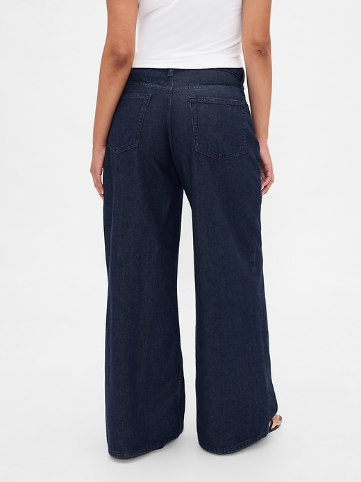 jeans larghi ultra morbidi a vita media curvy