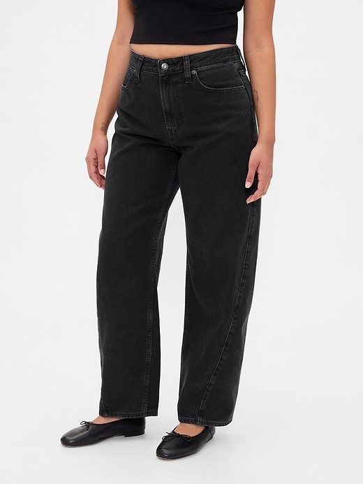 jeans a vita alta curvy