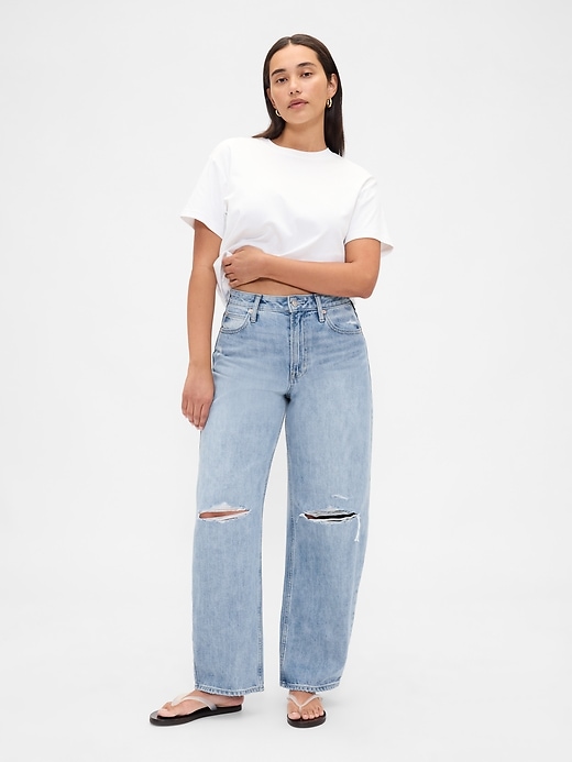 jeans a vita alta curvy