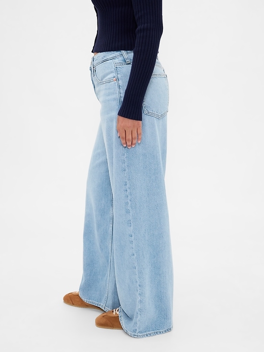 jeans larghi ultra morbidi a vita media curvy