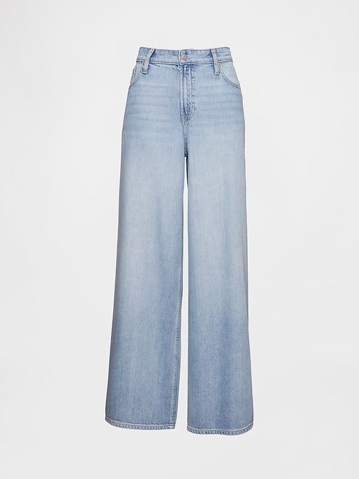 jeans larghi ultra morbidi a vita media curvy