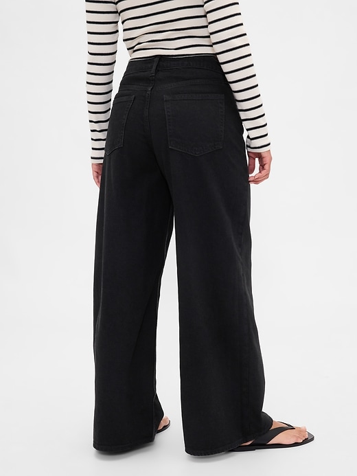 jeans larghi ultra morbidi a vita media curvy