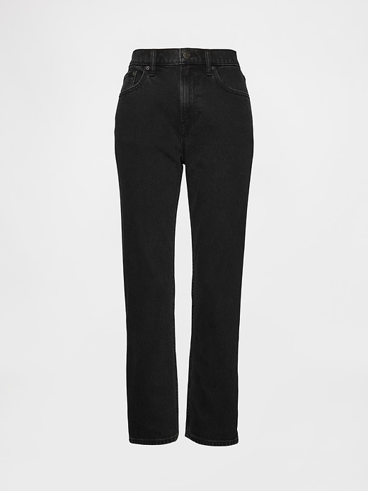 jeans aderenti e dritti a vita alta anni 90