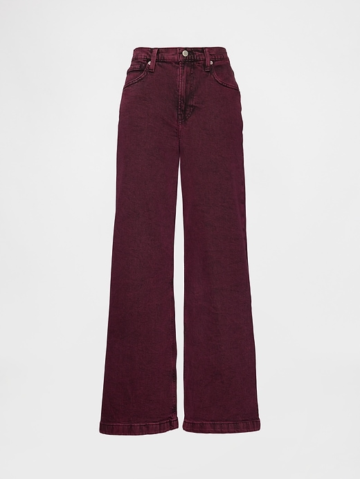 jeans a gamba larga high stride