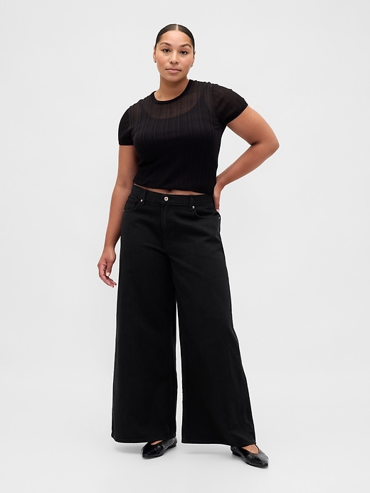 jeans ultrasoft extra baggy a vita bassa