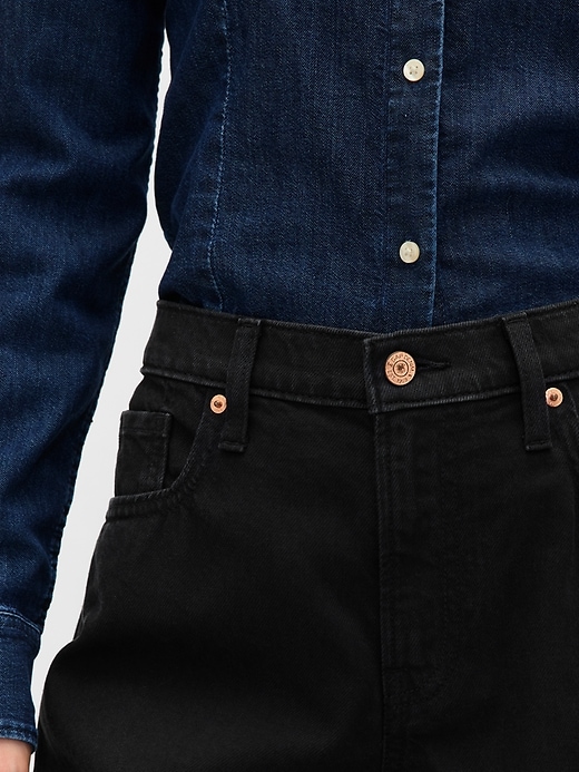 jeans ultrasoft extra baggy a vita bassa